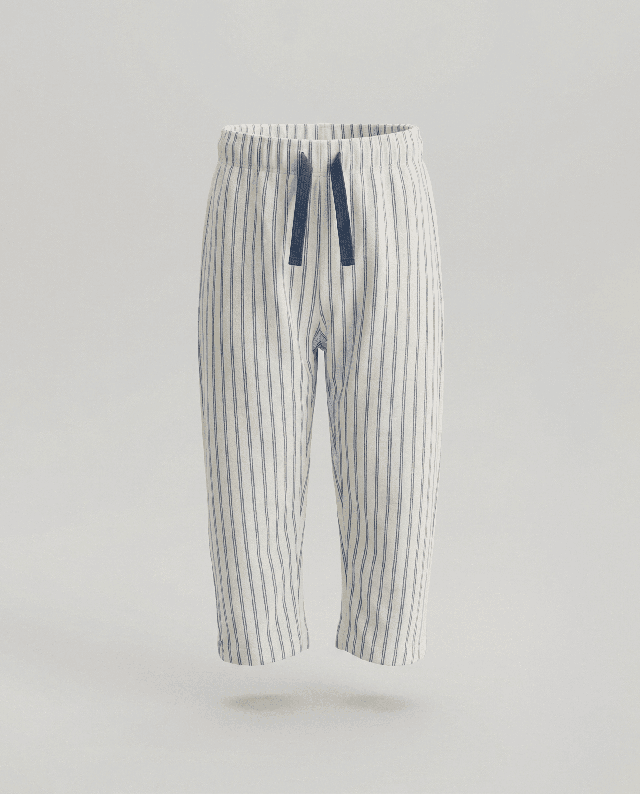 Striped Drawstring Waist Pants