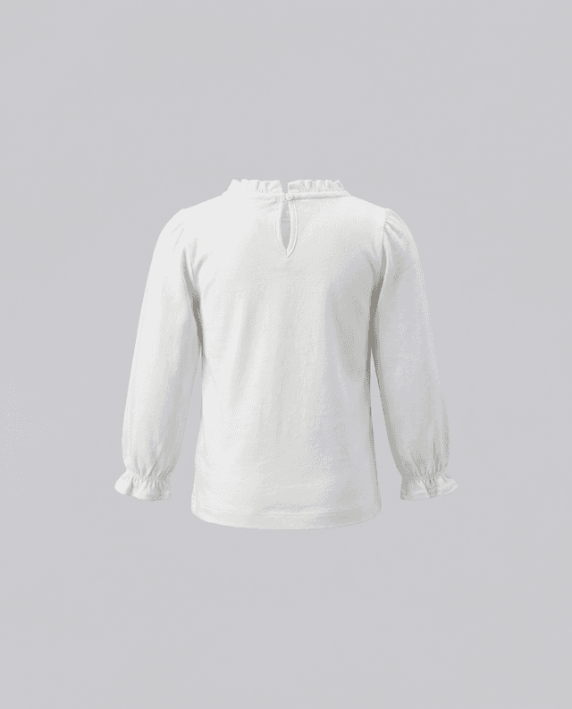 Babies and More Long Sleeves Blouse Shirt - Off White thumbnail 2