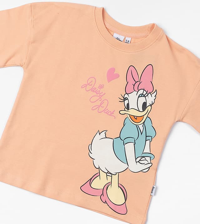 Babies and More Jogger Set Ls - Pink thumbnail 2