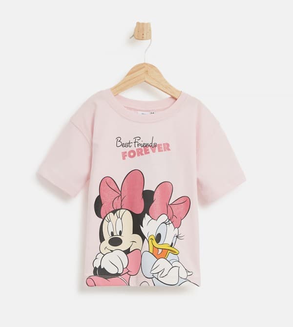 Minnie Mouse Print Short Sleeves T-Shirt thumbnail 1