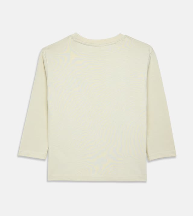 Casual Cotton Printed T-Shirt with Crew Neck and Long Sleeves thumbnail 2
