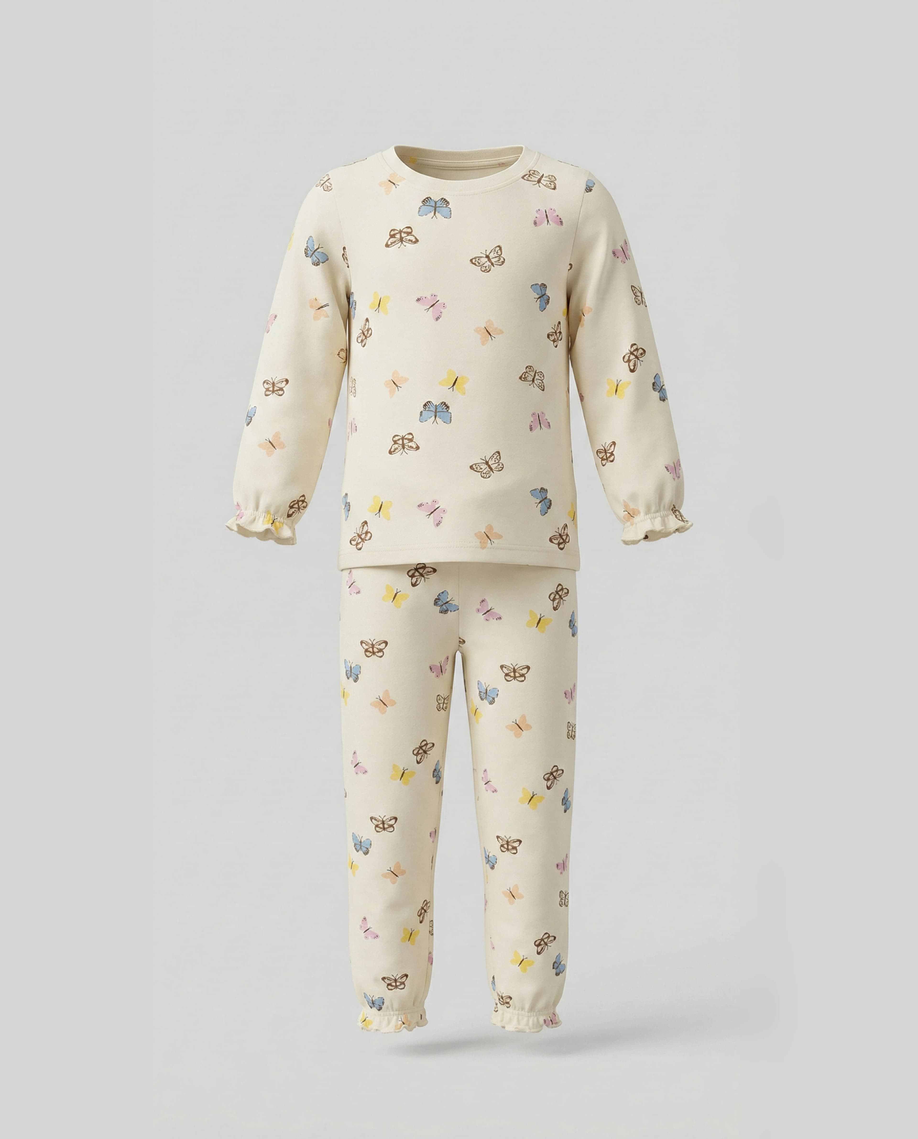 Printed Long Sleeves Pyjama Set