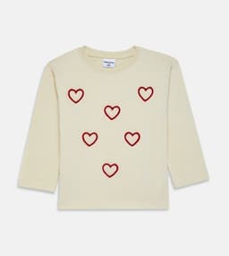 Embroidered Long Sleeves T-Shirt