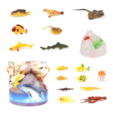 Babies & more 16Pcs Ocean Animal Set - Multicolor thumbnail 1