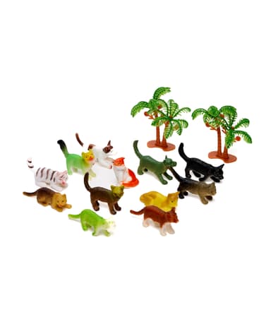 Babies & more 14Pcs Cat Set - Multicolor thumbnail 1
