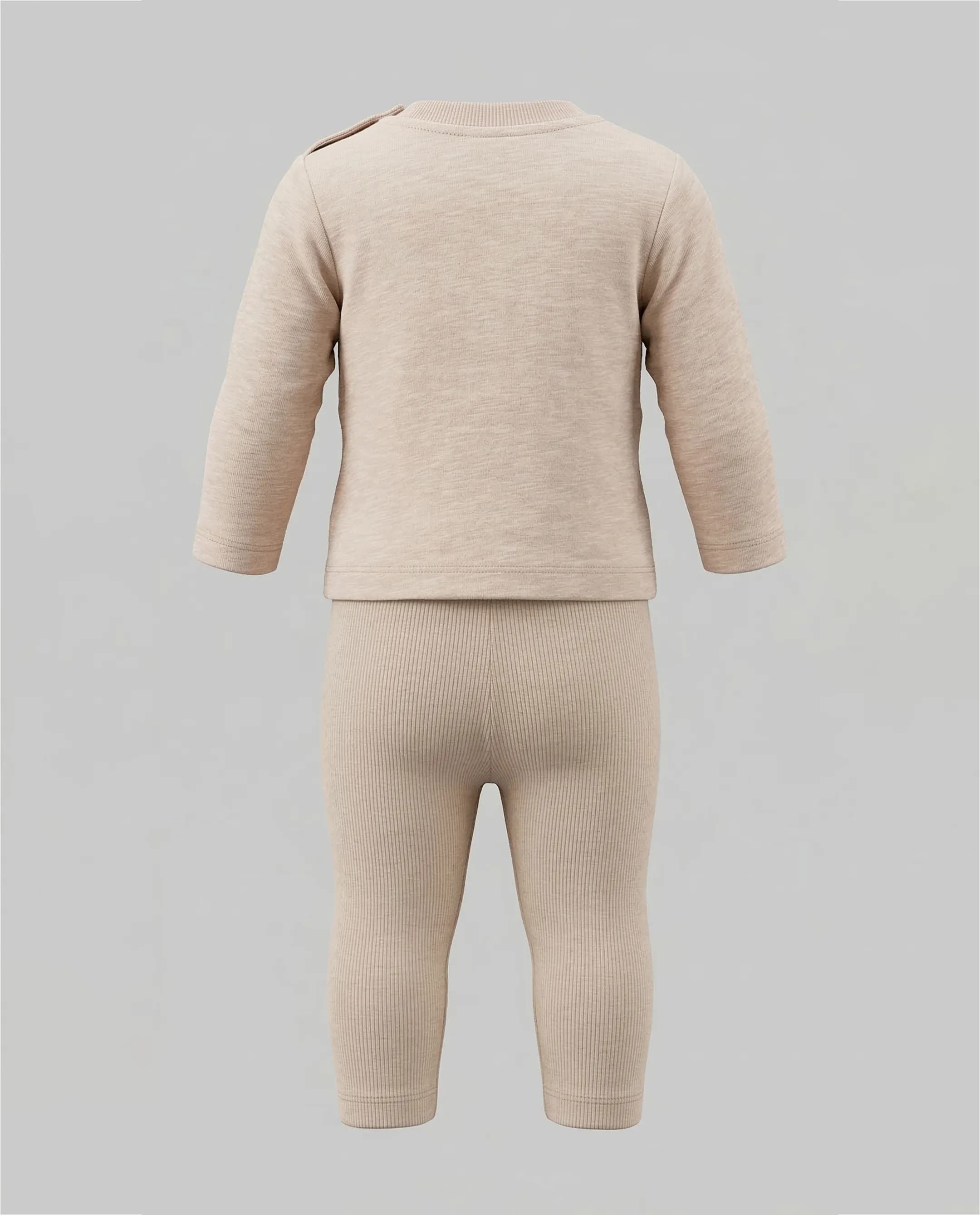 Appliqued Long Sleeves Pyjama Set thumbnail 9