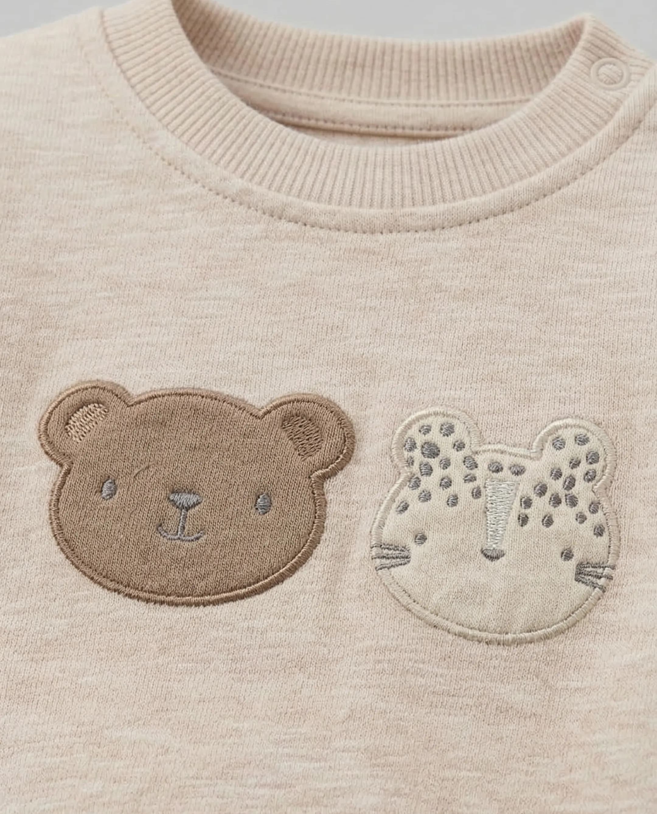 Appliqued Long Sleeves Pyjama Set thumbnail 11