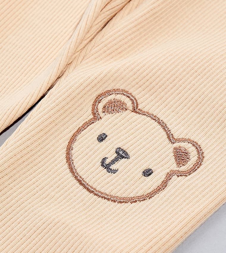 Appliqued Long Sleeves Pyjama Set thumbnail 1