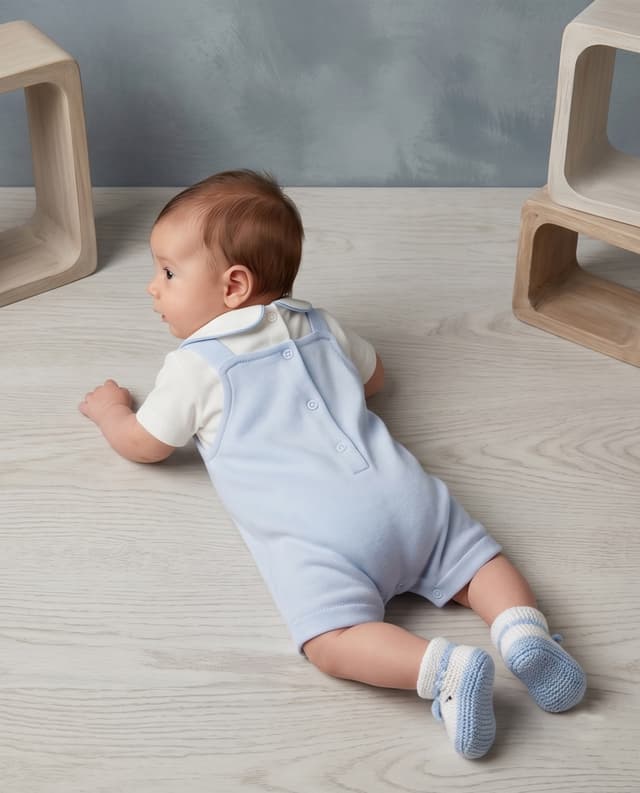Short Sleeves Dungaree Set thumbnail 2
