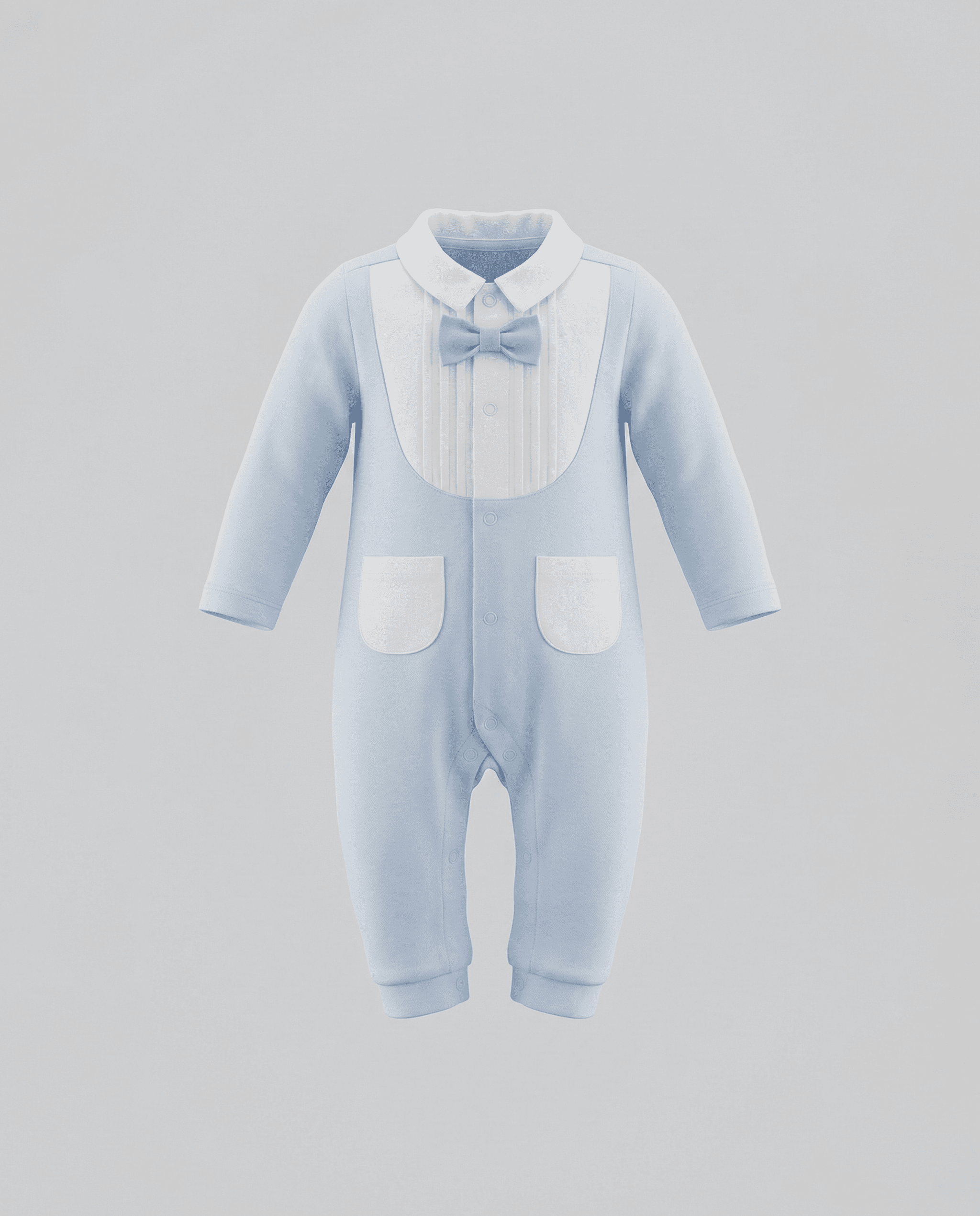 Color Block Collared Sleepsuit