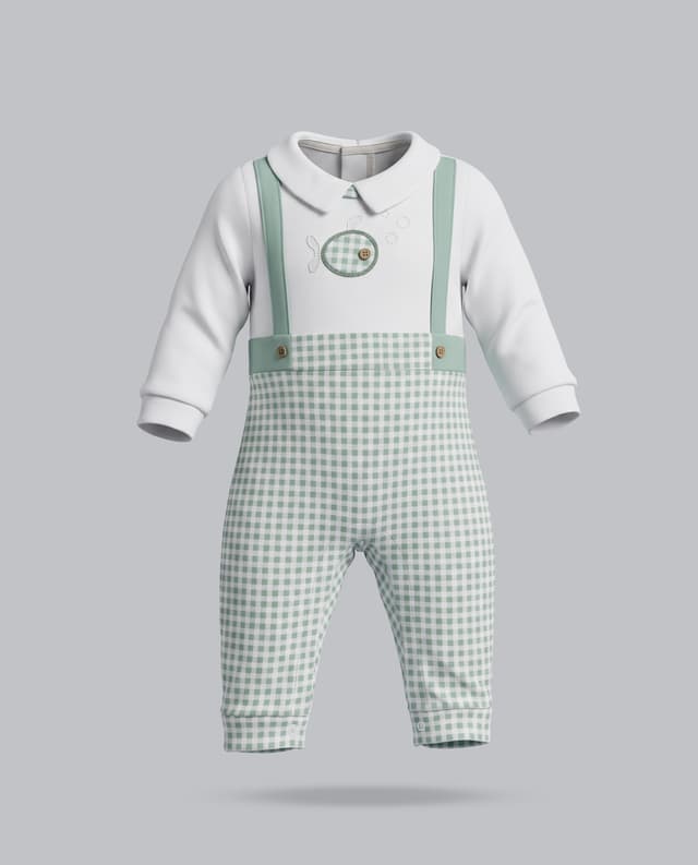 Openfeet Collar Sleepsuit thumbnail 3
