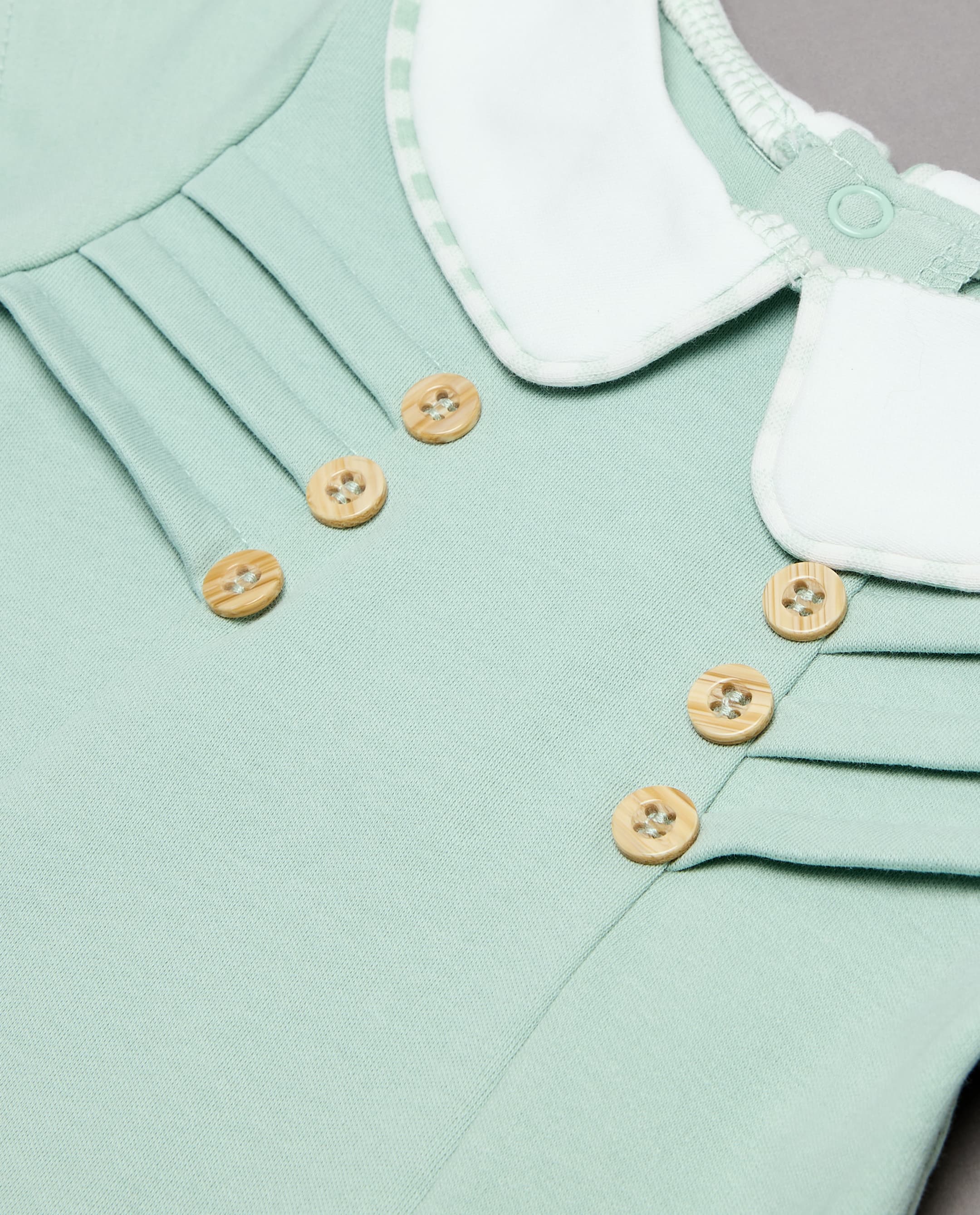Short Sleeves Collar Romper thumbnail 5
