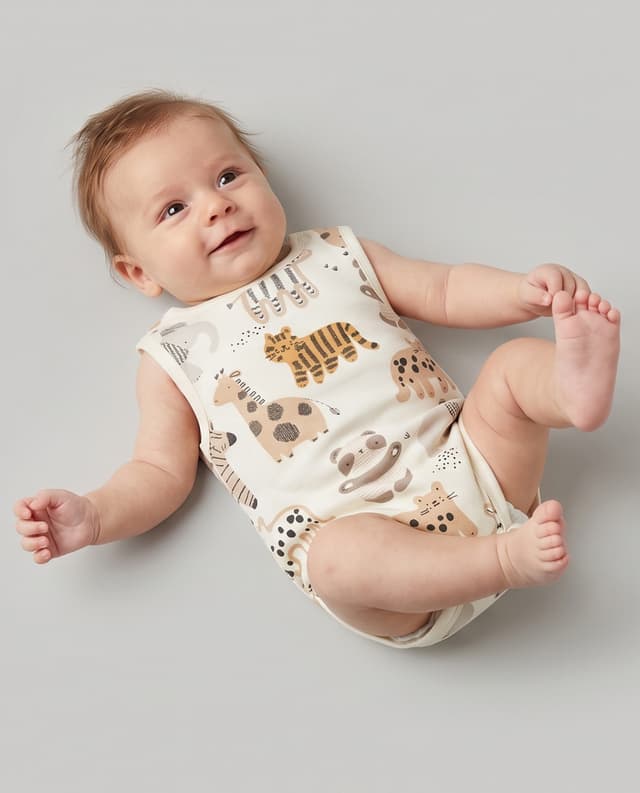 Multipack - 5Pk Sleeveless Bodysuit From Babies & more thumbnail 1