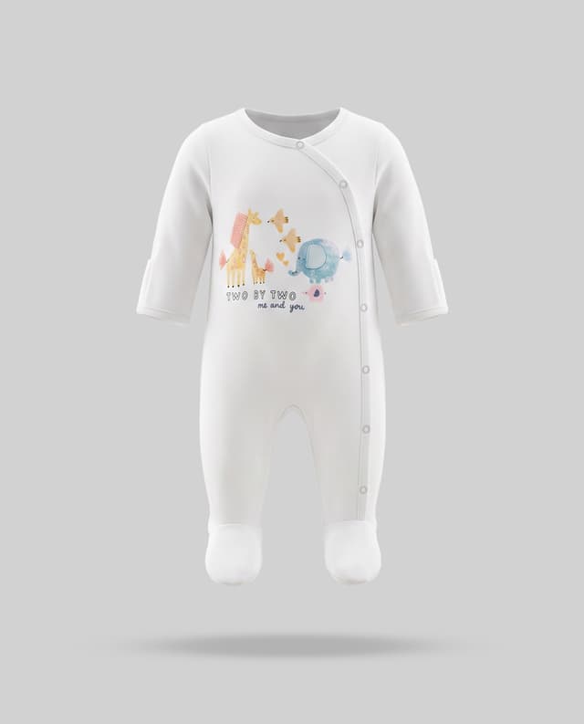 Sleepsuit - 3Pk Closefeet Sleepsuit From Babies & more thumbnail 4