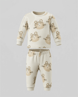 Printed Long Sleeves Pyjama Set