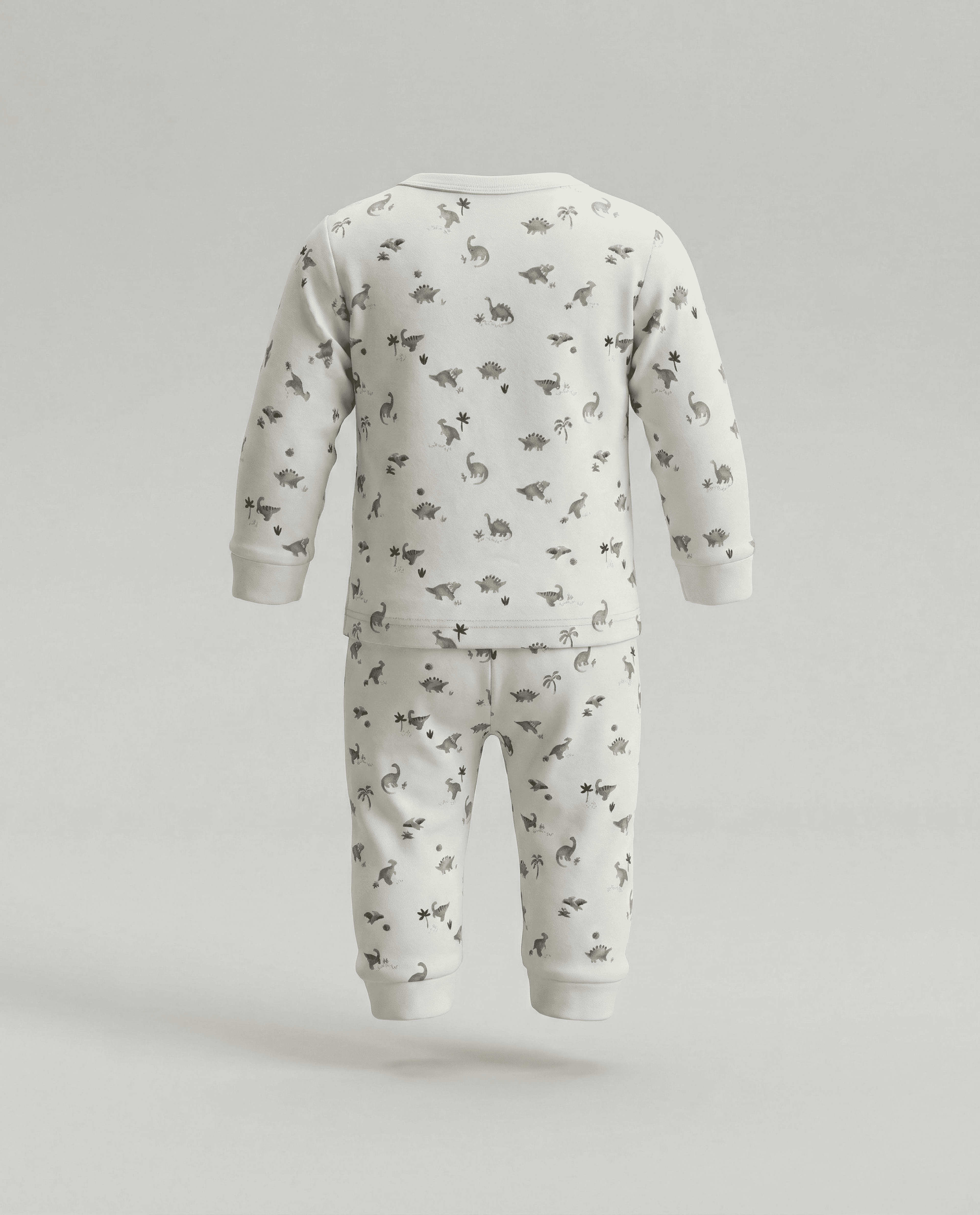 Printed Long Sleeves Pyjama Set thumbnail 2