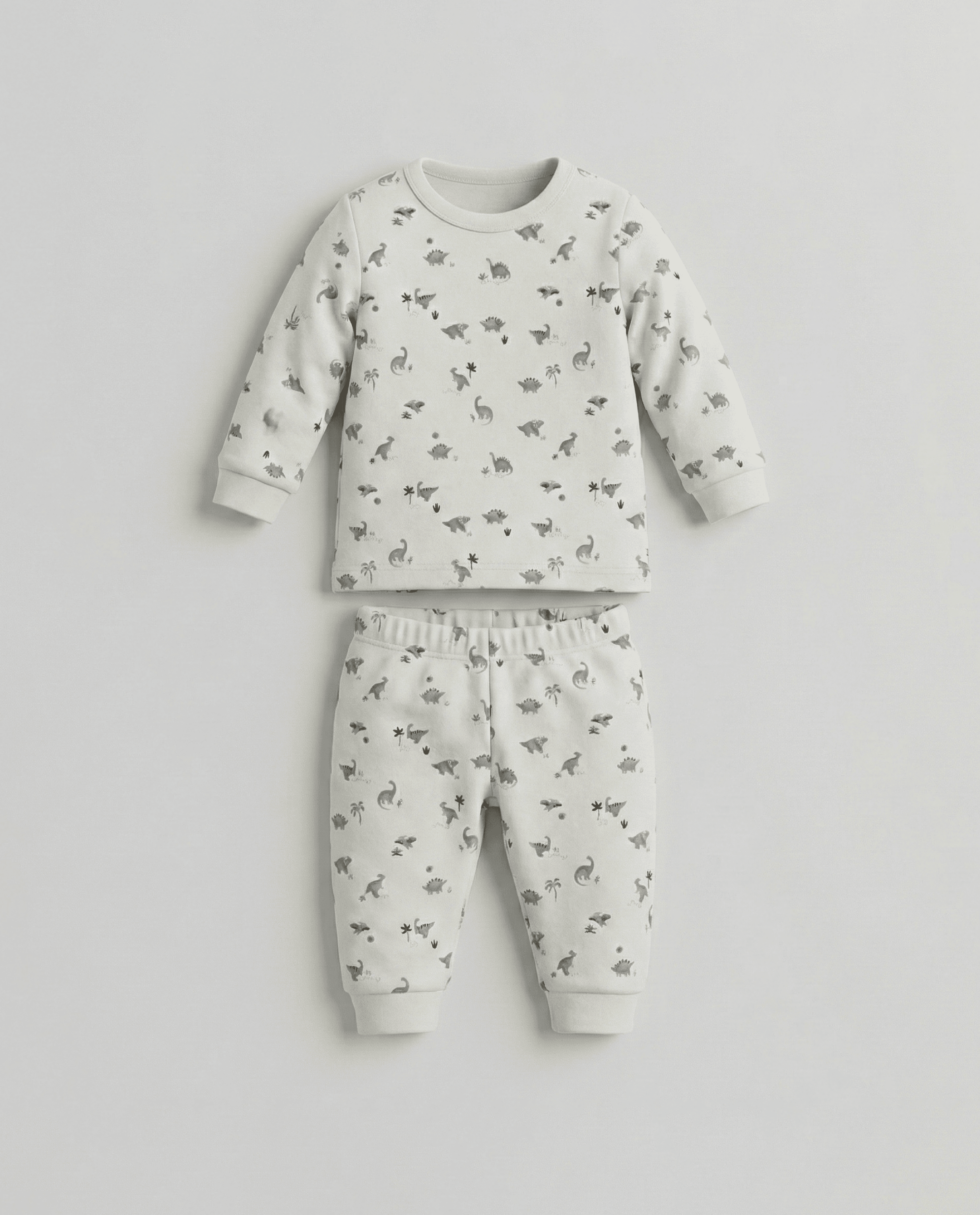 Printed Long Sleeves Pyjama Set thumbnail 3