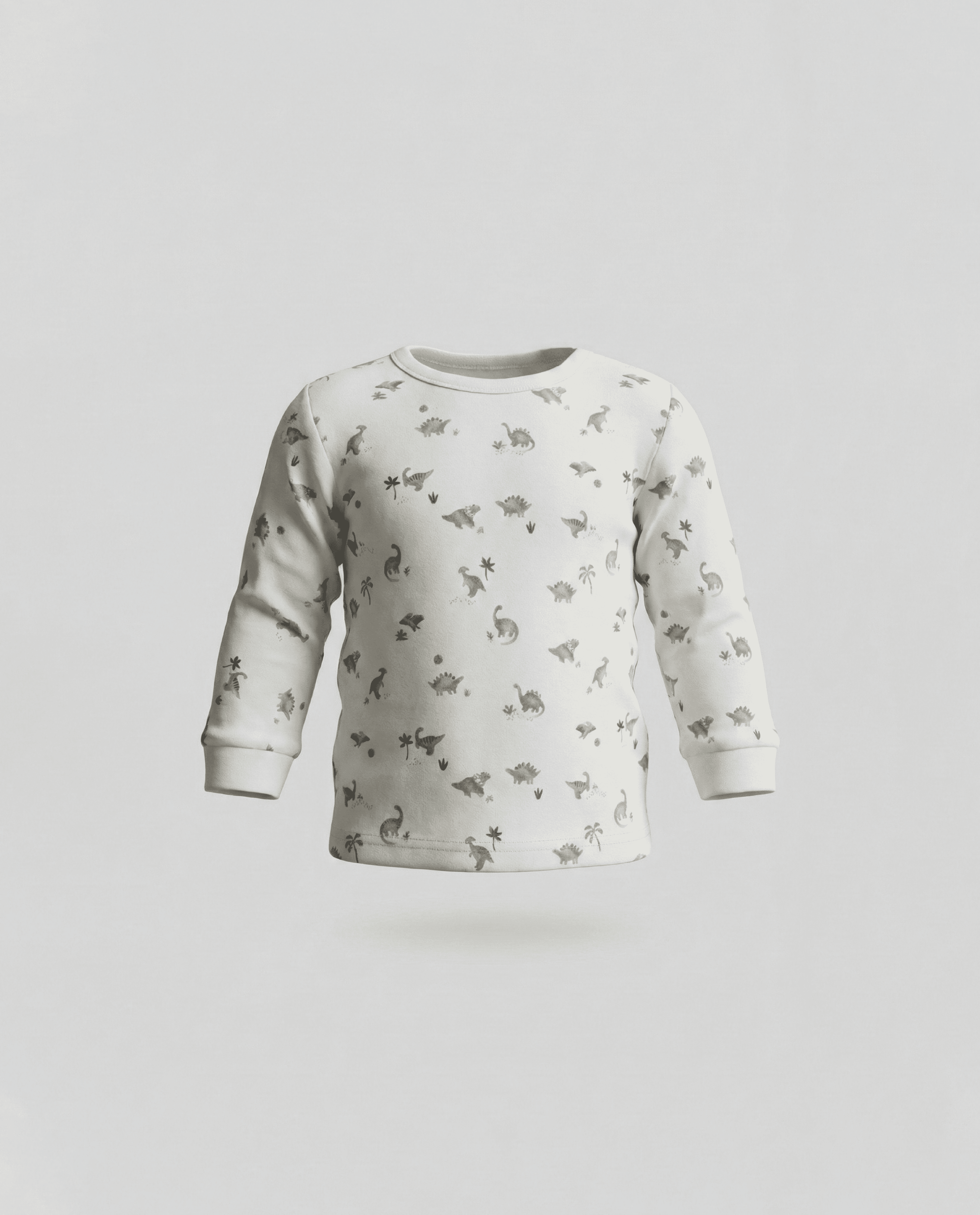 Printed Long Sleeves Pyjama Set thumbnail 5