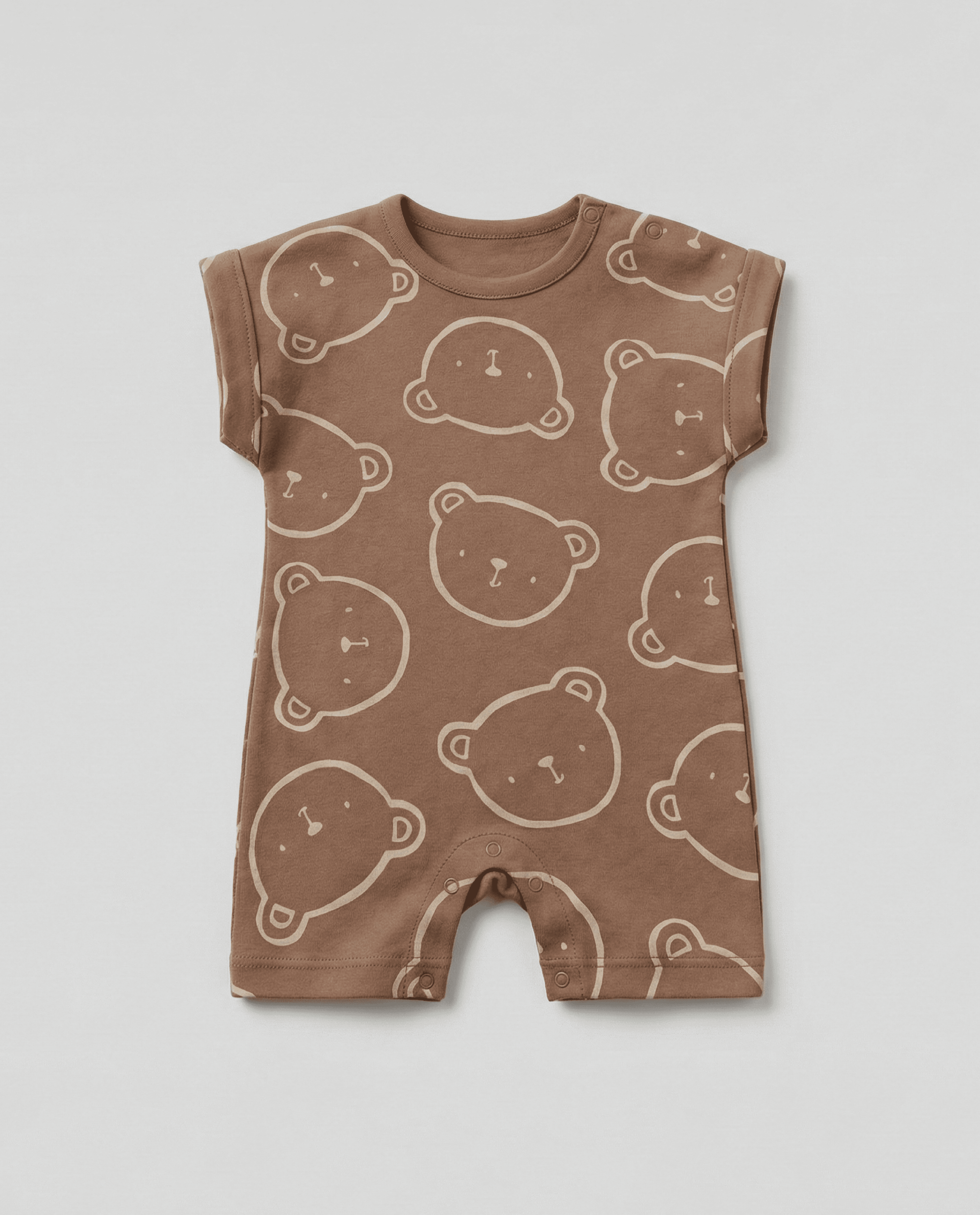 Pack of 3 Printed Short Sleeves Rompers thumbnail 5