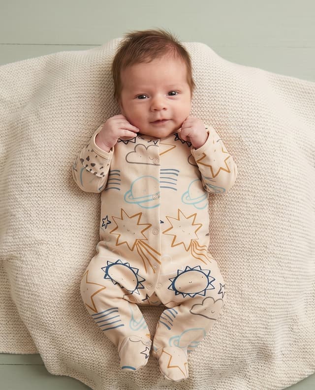 3 Pk Closefeet Sleepsuit thumbnail 2