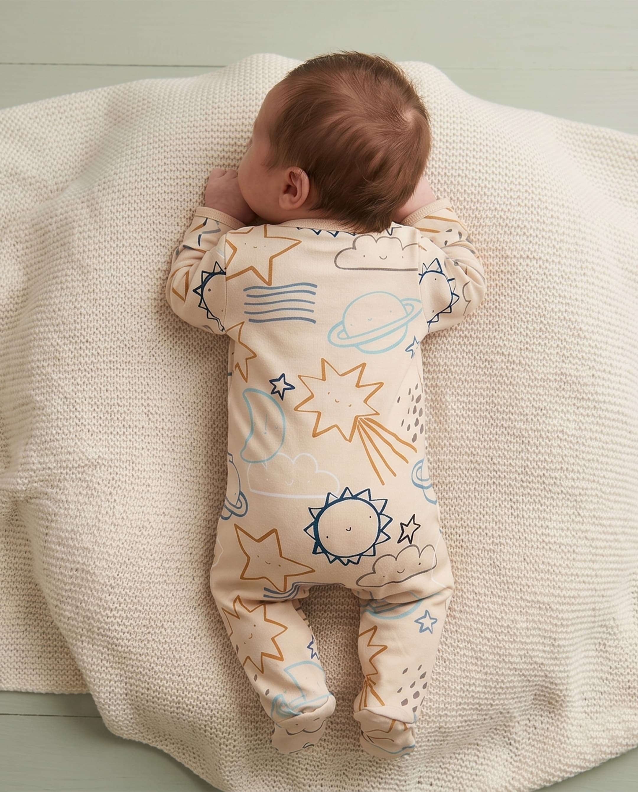 3 Pk Closefeet Sleepsuit thumbnail 3