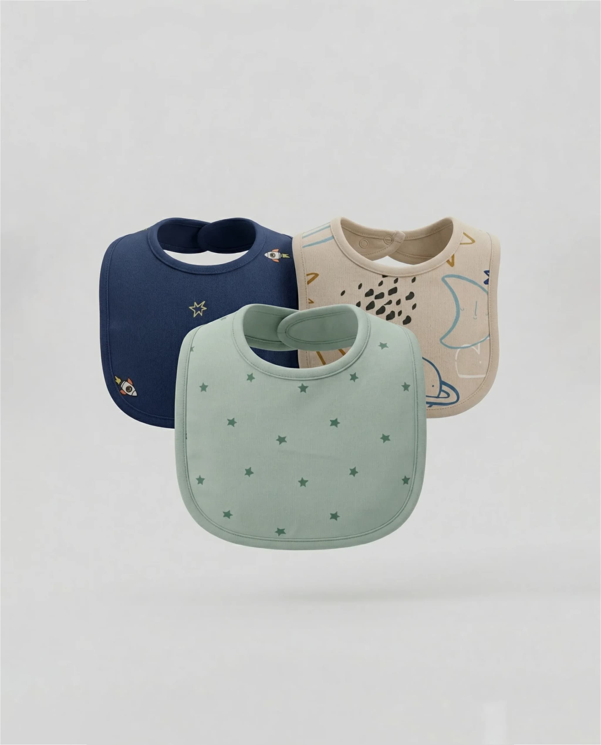 Babies & More 3?Pack Baby Bib Set