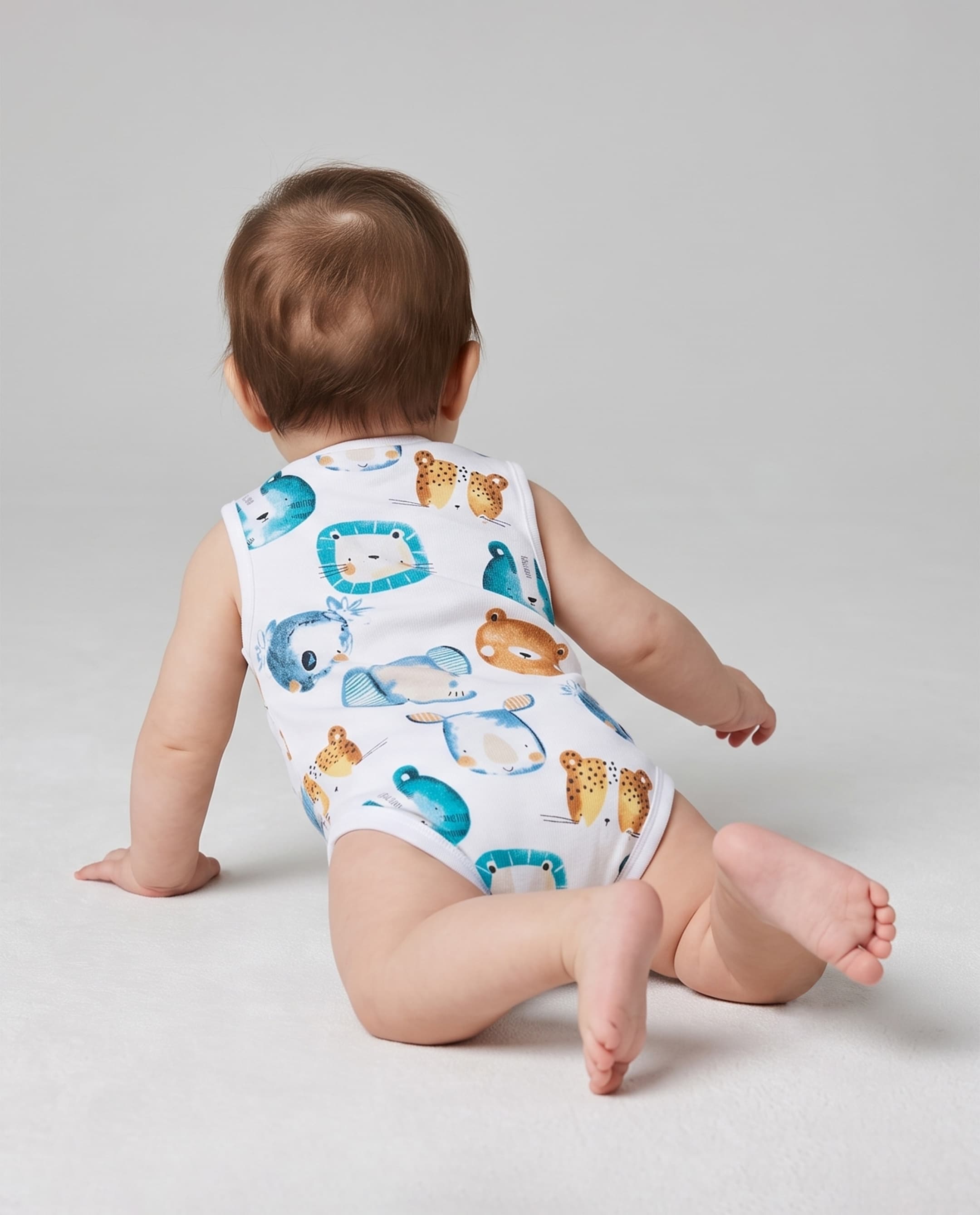 Multipack - 5Pk Sleeveless Bodysuit From Babies & more thumbnail 3