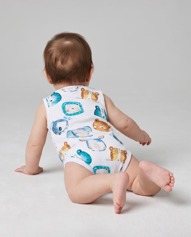 Multipack - 5Pk Sleeveless Bodysuit From Babies & more thumbnail 3