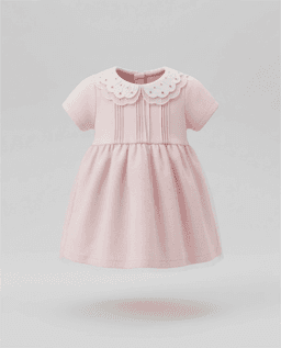 Short Sleeves Collar Fashion Dress