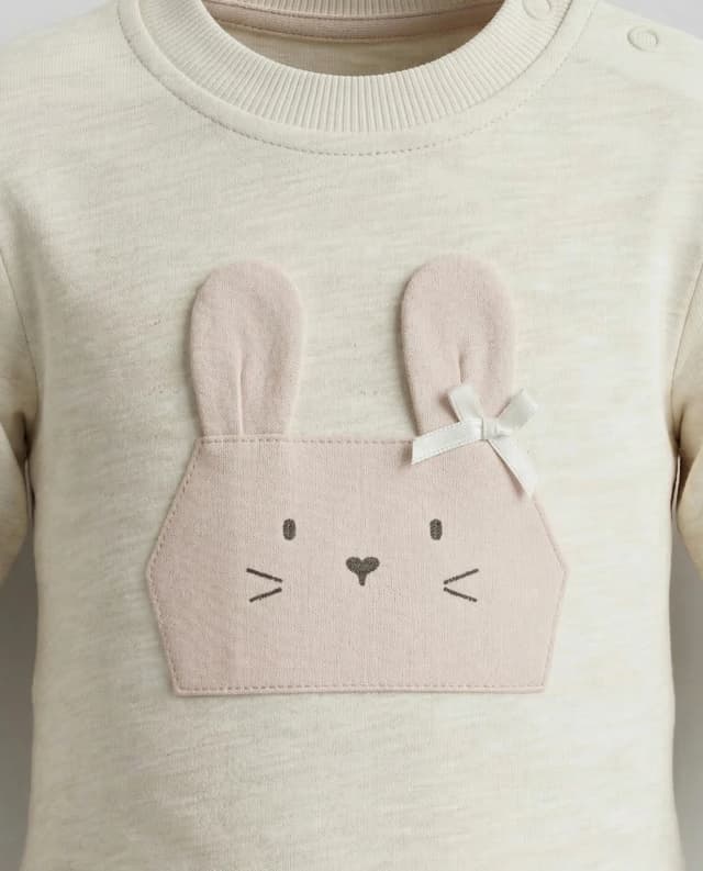 Appliqued Long Sleeves Pyjama Set thumbnail 5