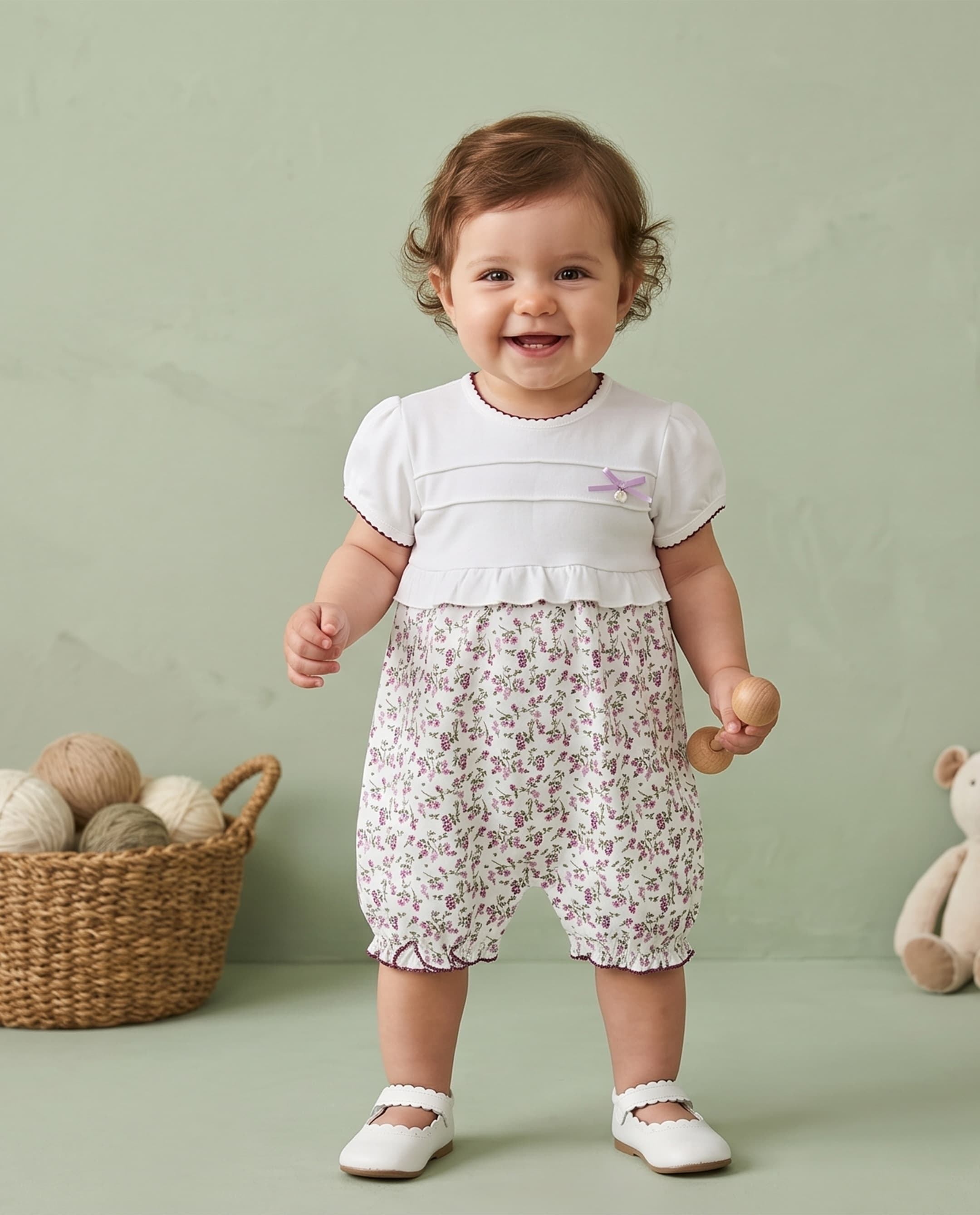 Short Sleeves Romper
