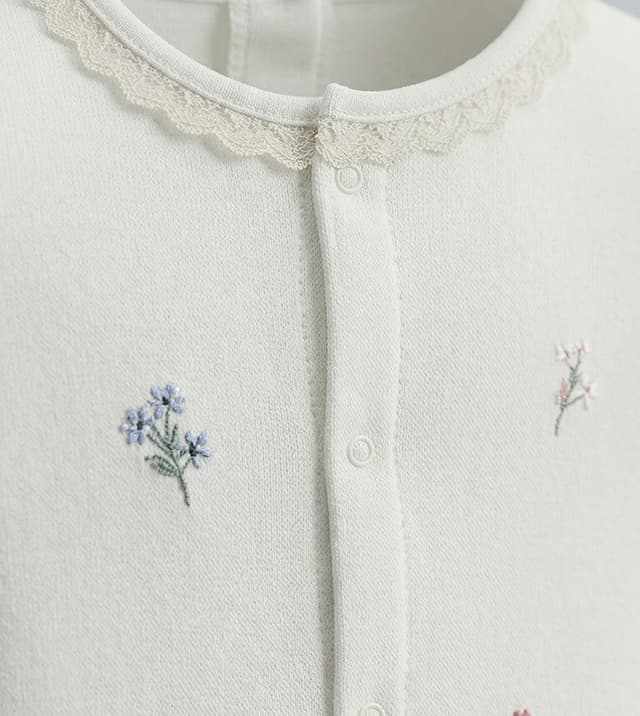Printed Long Sleeves Footed Sleepsuit thumbnail 4