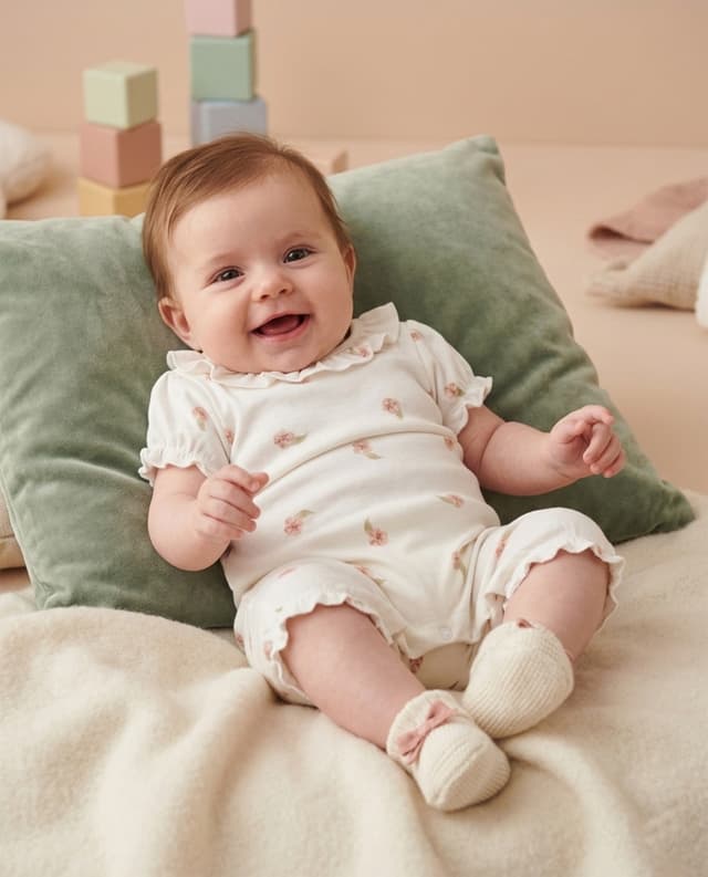 3 Pk Short Sleeves Romper thumbnail 2