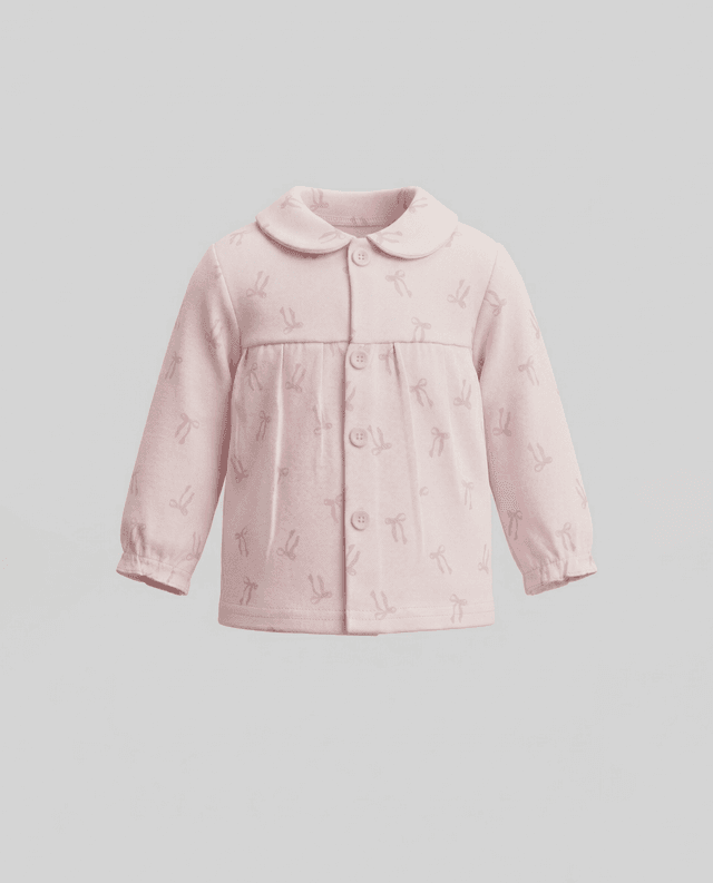 Printed Long Sleeves Cotton Pyjama Set thumbnail 4