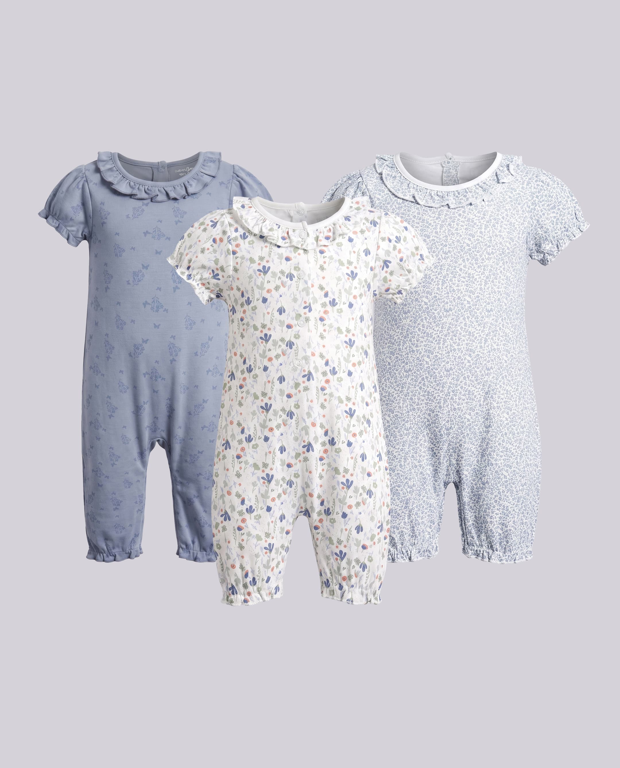3 Pack Short Sleeves Rompers thumbnail 6