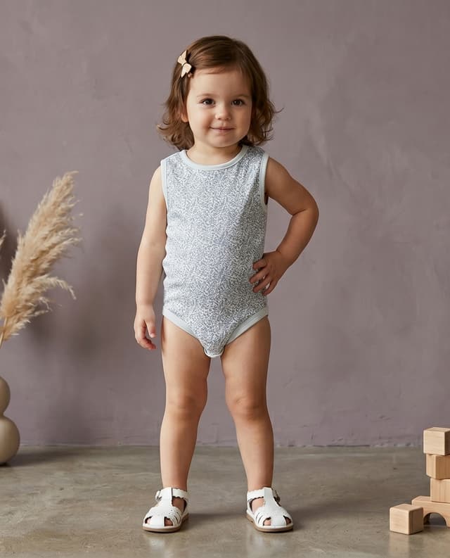 5 Pack Printed Sleeveless Onesies thumbnail 2