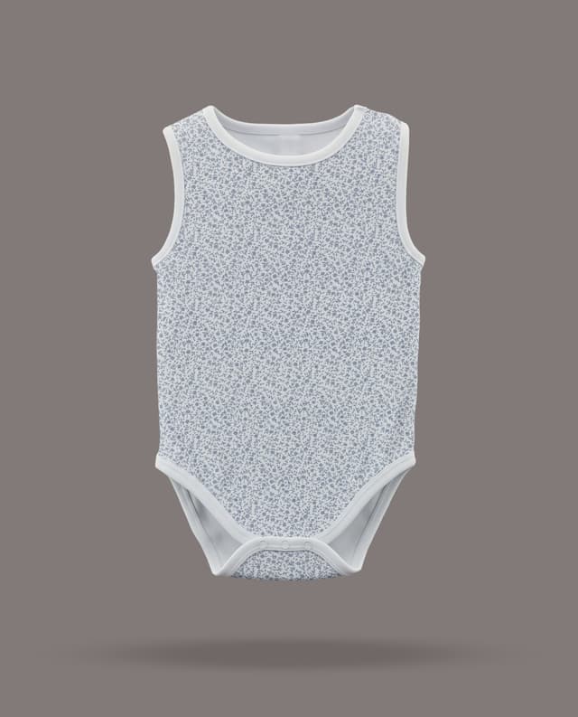 5 Pack Printed Sleeveless Onesies thumbnail 4