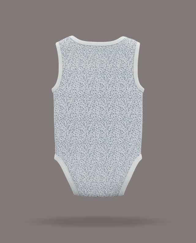 5 Pack Printed Sleeveless Onesies thumbnail 5