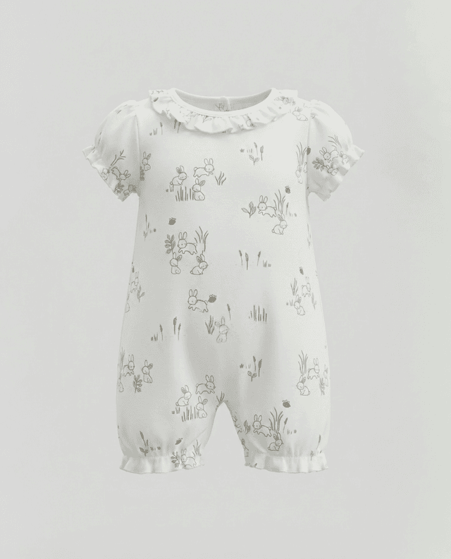 Pack of 3 Printed Short Sleeves Rompers thumbnail 4