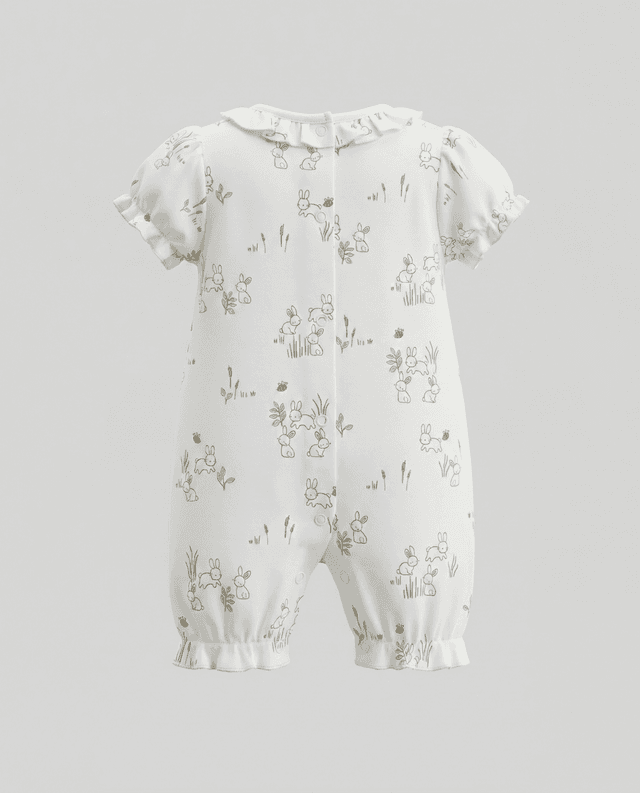 Pack of 3 Printed Short Sleeves Rompers thumbnail 5