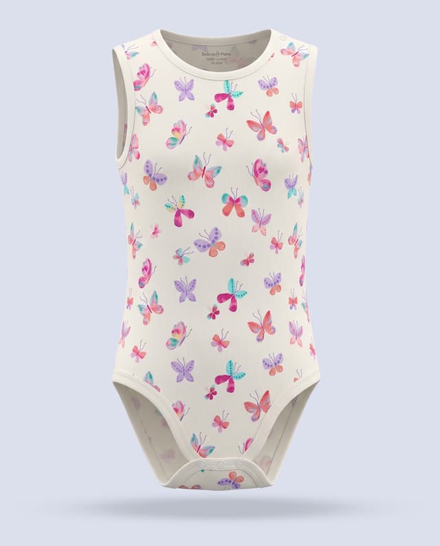 Multipack - 5Pk Sleeveless Bodysuit From Babies & more thumbnail 4
