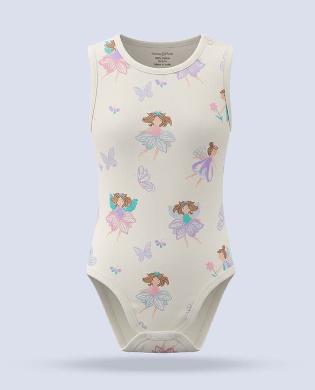 Multipack - 5Pk Sleeveless Bodysuit From Babies & more thumbnail 5