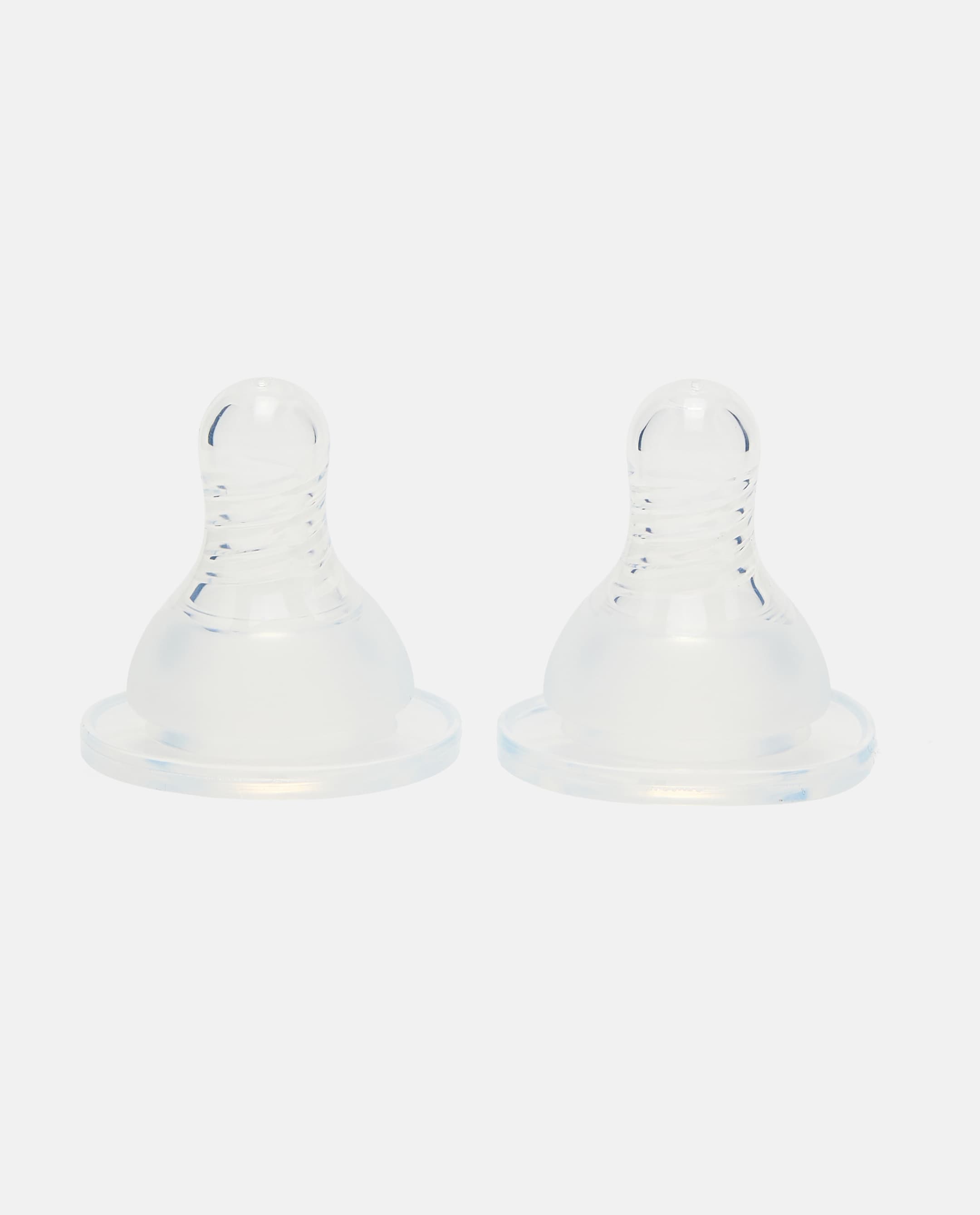 Babies & more 2 Pack Regular Neck Nipple Fast Flow