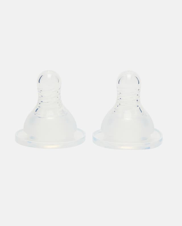 Babies & more 2 Pack Regular Neck Nipple Fast Flow thumbnail 1