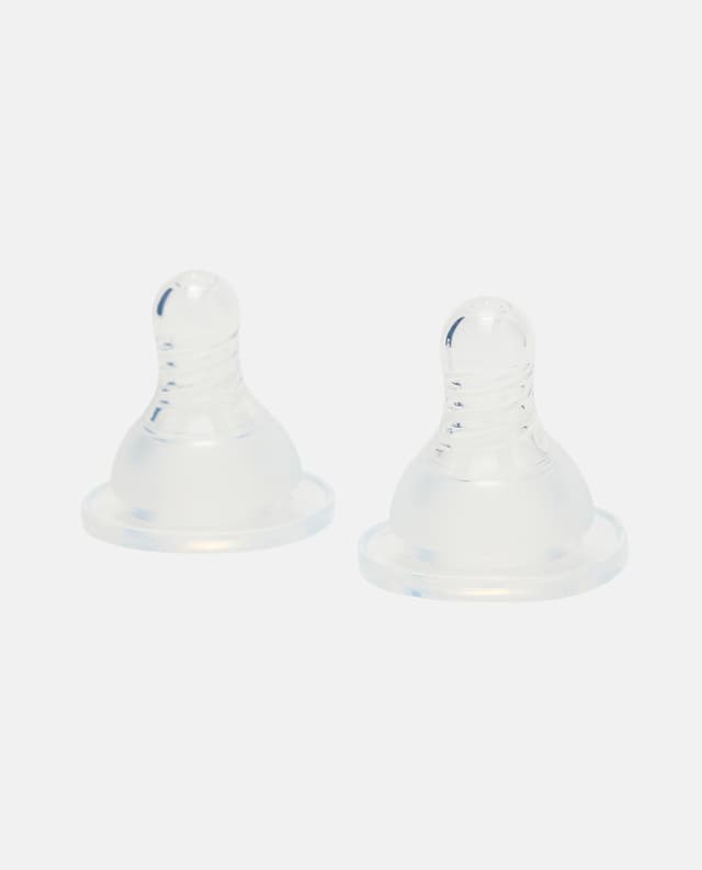 Babies & more 2 Pack Regular Neck Nipple Fast Flow thumbnail 2