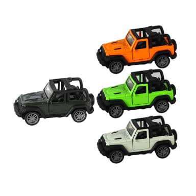 Babies & more 1:36 Jeep Wrangler Pull Back Car - Multicolor thumbnail 1