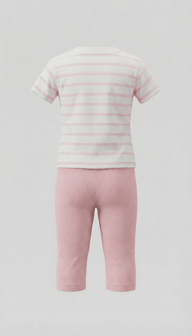Hello Kitty 100% Cotton Print Crew Neck T-Shirts & Bottoms thumbnail 2