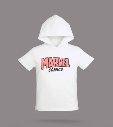 Babies And More Short Sleeves Hooded T - Shirt thumbnail 3