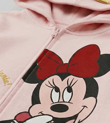 Printed Zip-Through Hooded Jacket thumbnail 4
