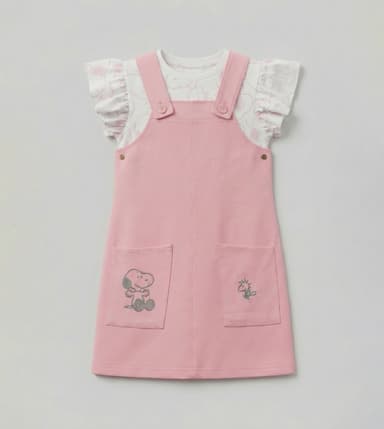 Babies & More Short Sleeves Dungaree Set thumbnail 3